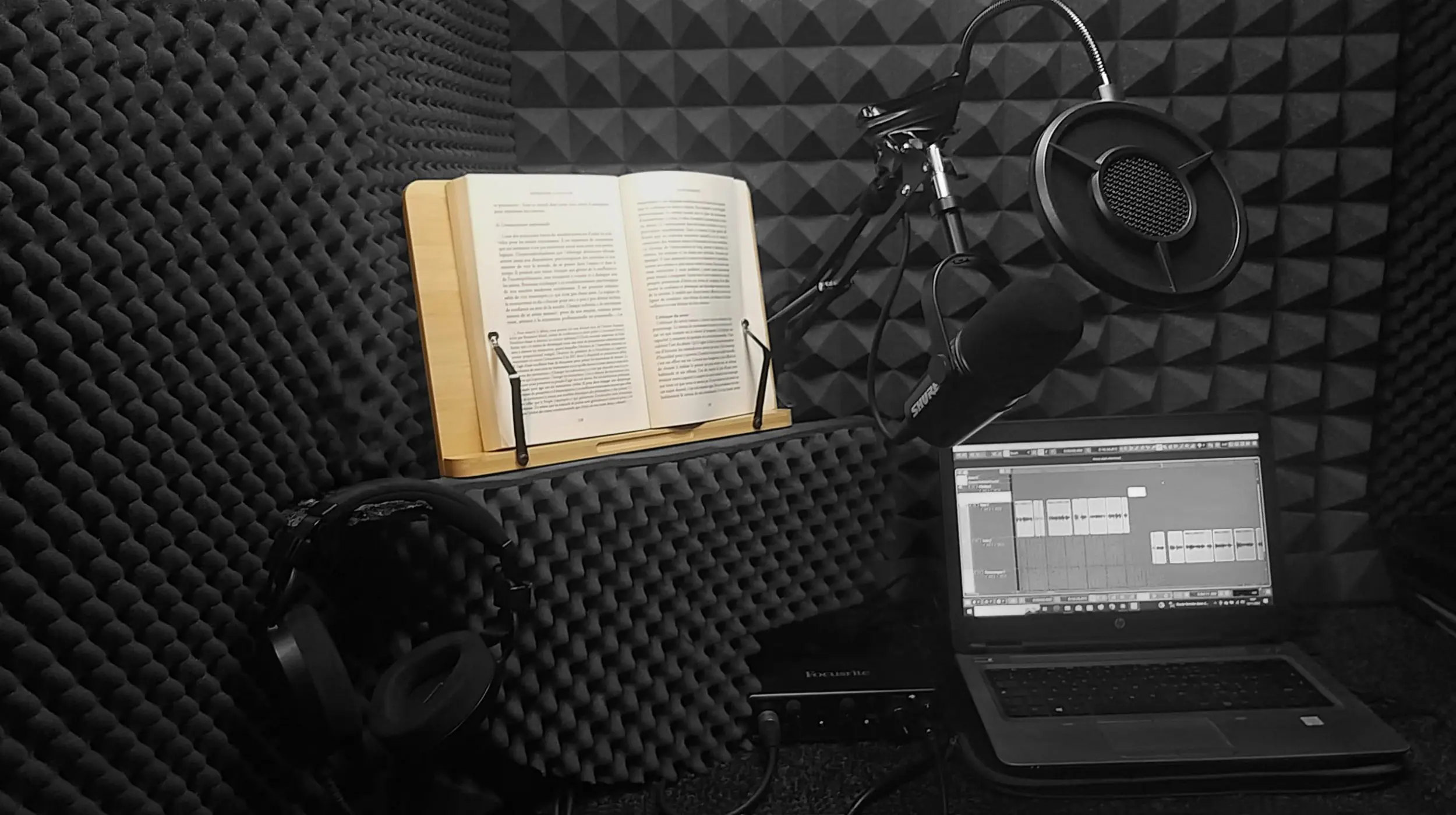 Studio d'enregistrement professionnel